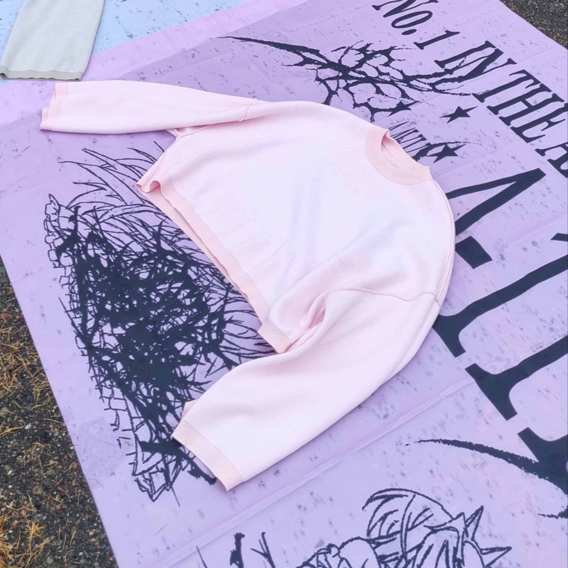 angel's seraphic sweater (baby pink)