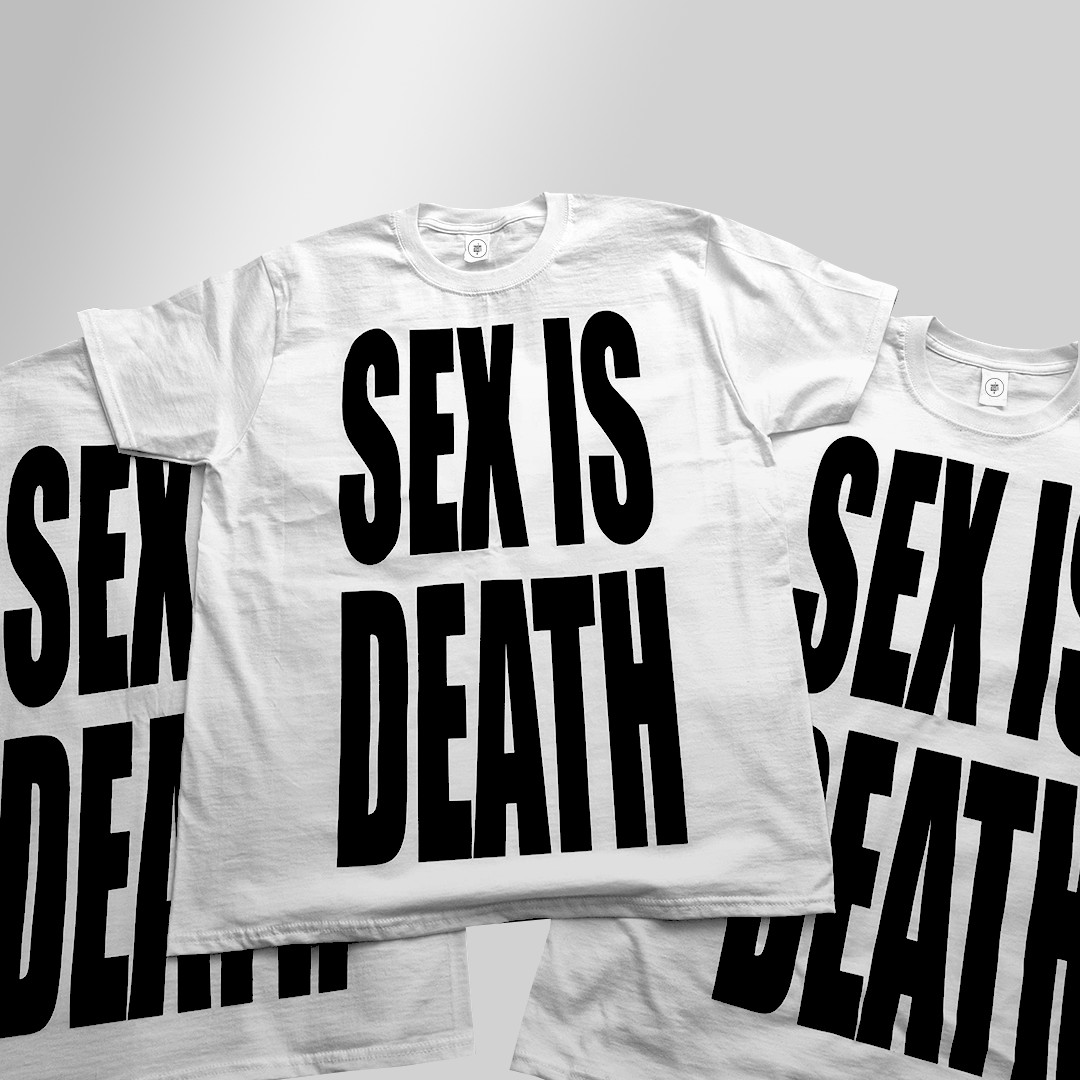 SEX IS DEATH TEE (WHITE)