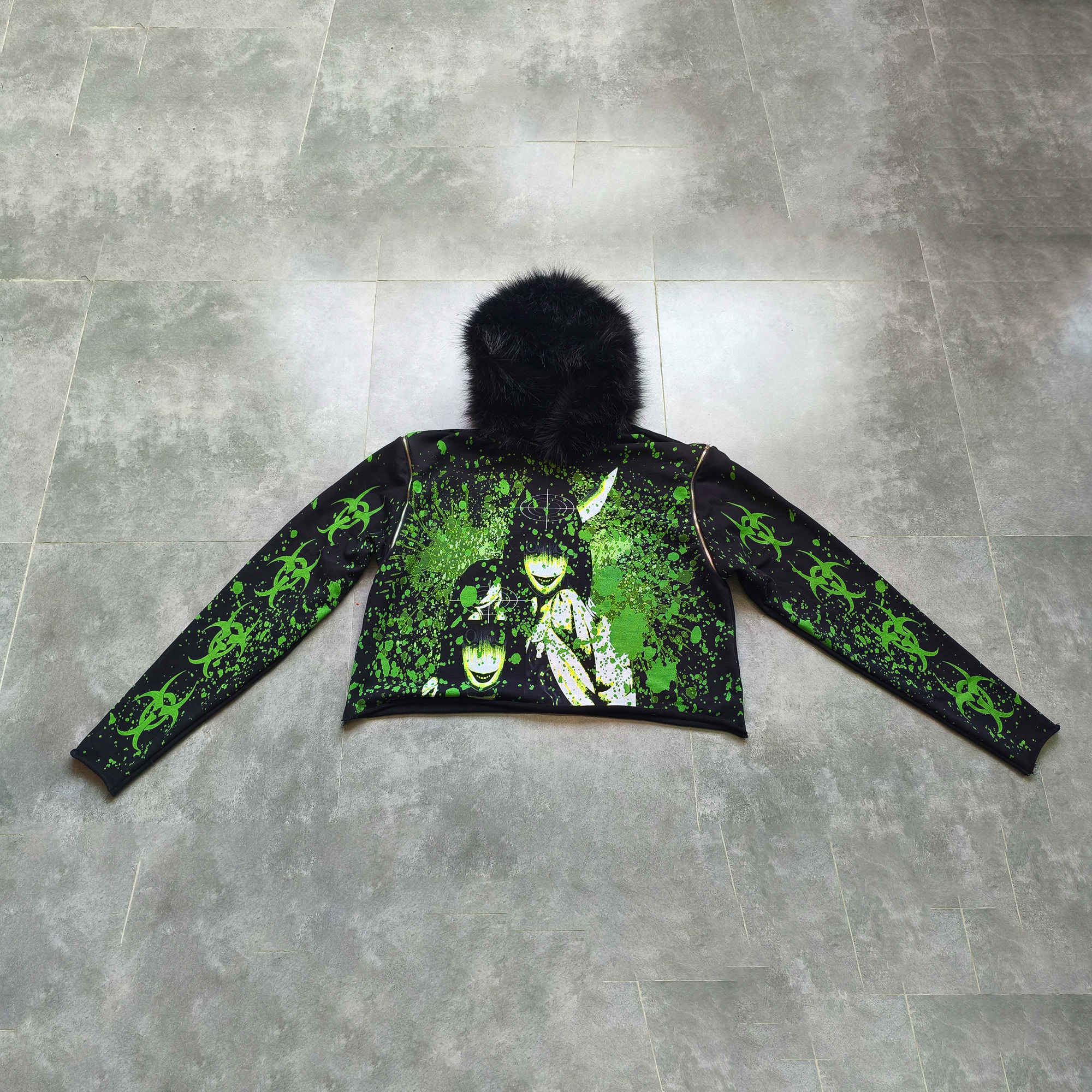 a lomando dismantled hoodie