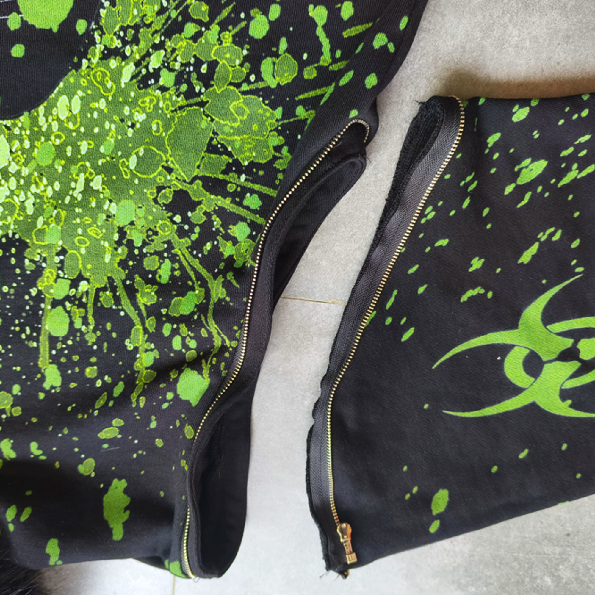 a lomando dismantled hoodie