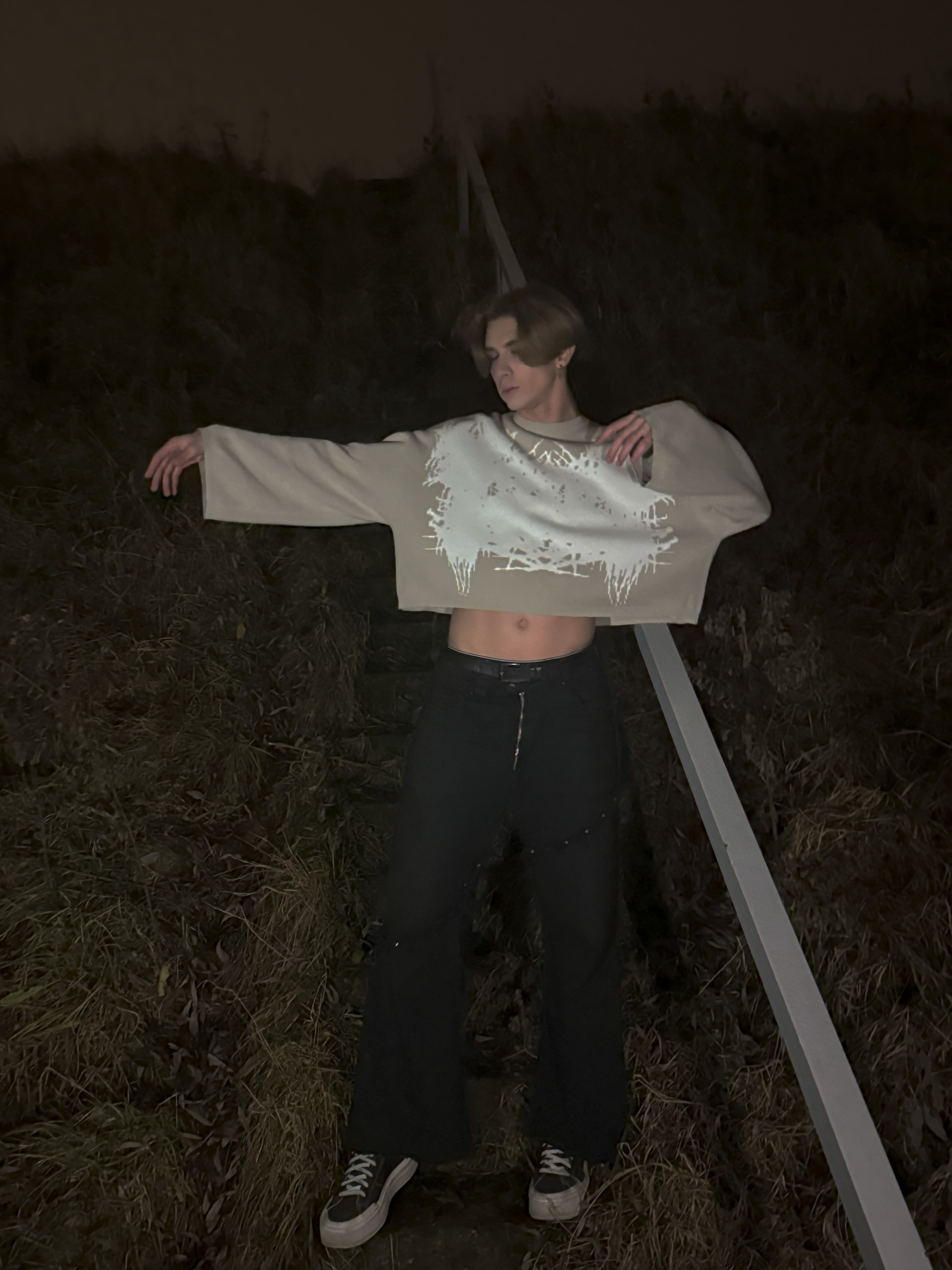 angel's seraphic sweater (burden white)